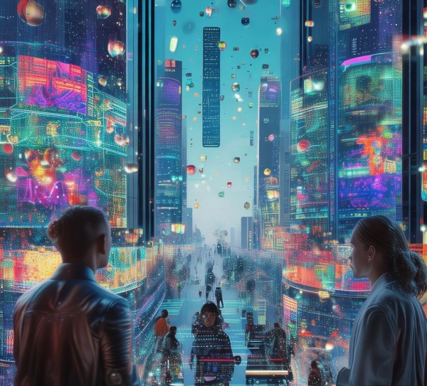 科技动态场景图，改变人类认知新视觉语言